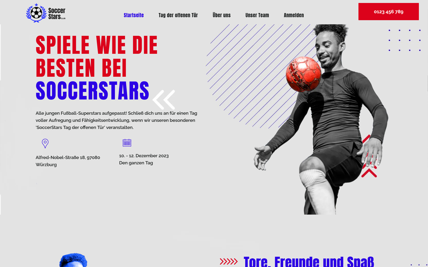 Website Showcase Sportverein