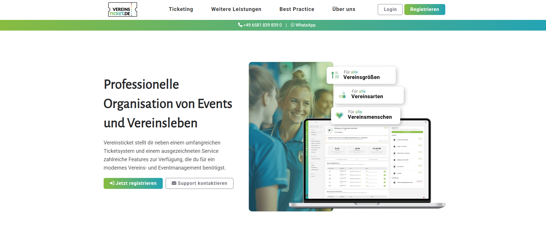Tickets online verkaufen
