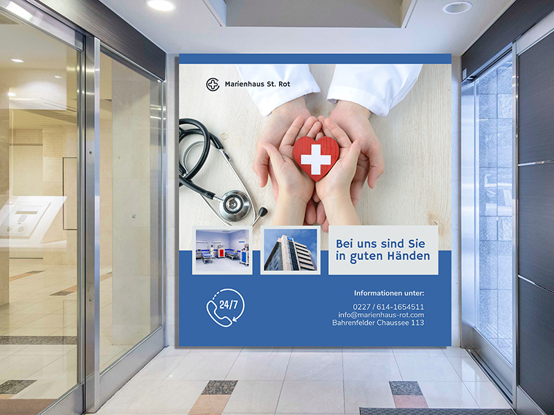 Digital Signage für Gesundheits- und Pflegeeinrichtungen