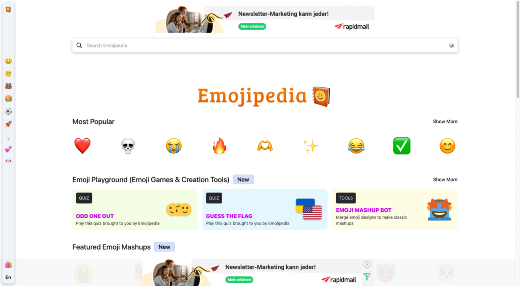 Emojipedia – Alle Emojis durchsuchen
