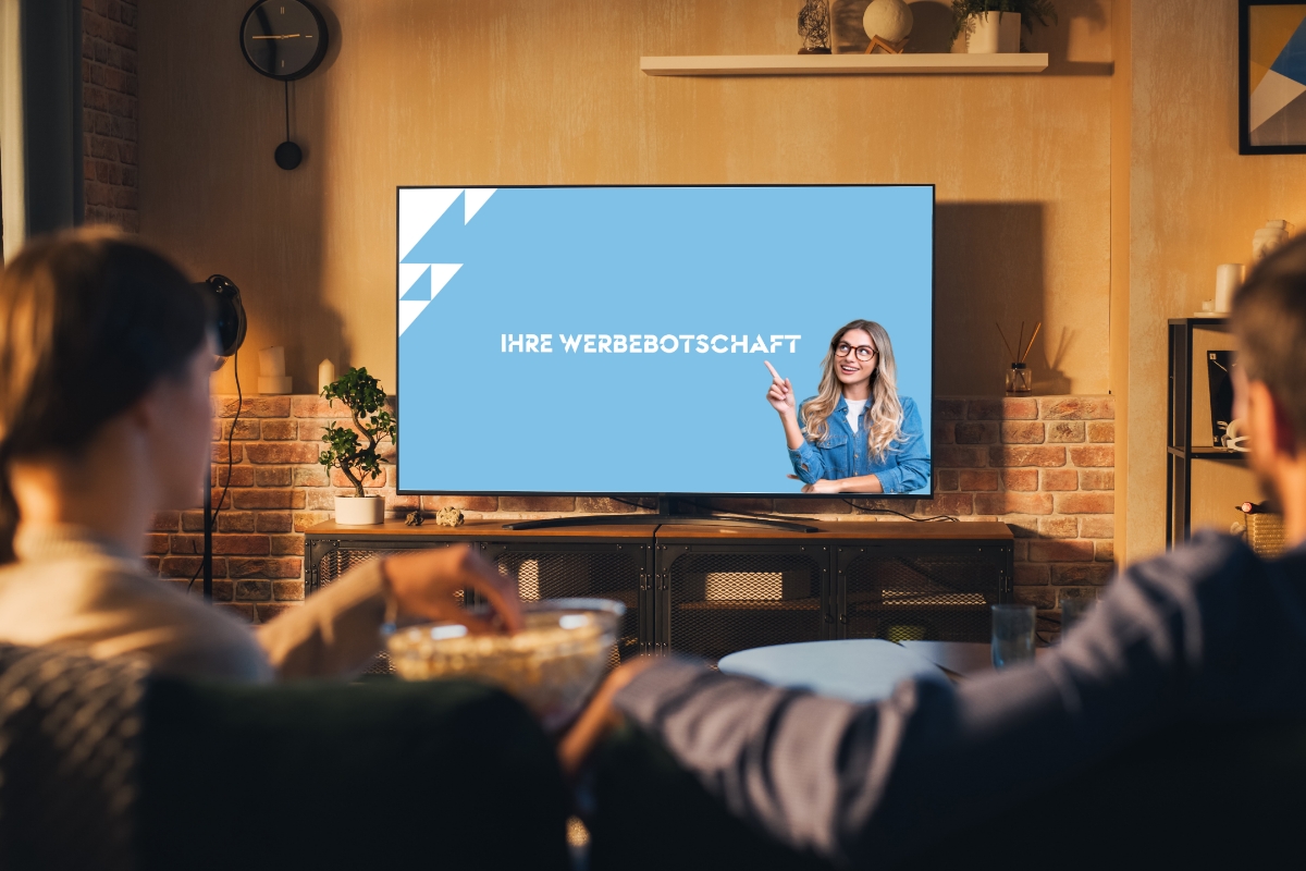 Beispiel Connected TV Werbung