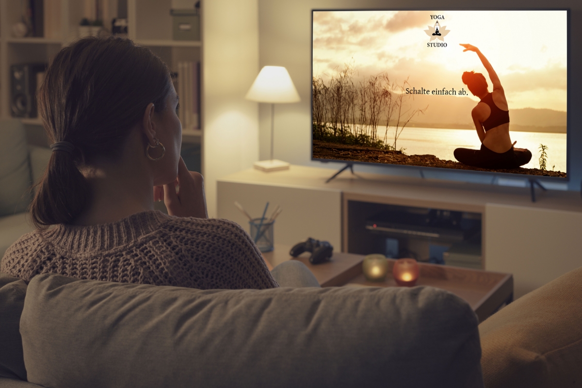 Beispiel Connected TV Werbung