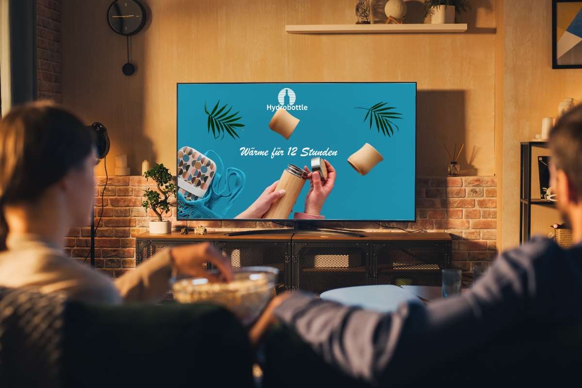 Beispiel Connected TV Werbung