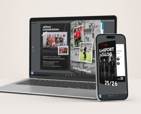 Online Blättermagazine Beispiel: responsive Darstellung