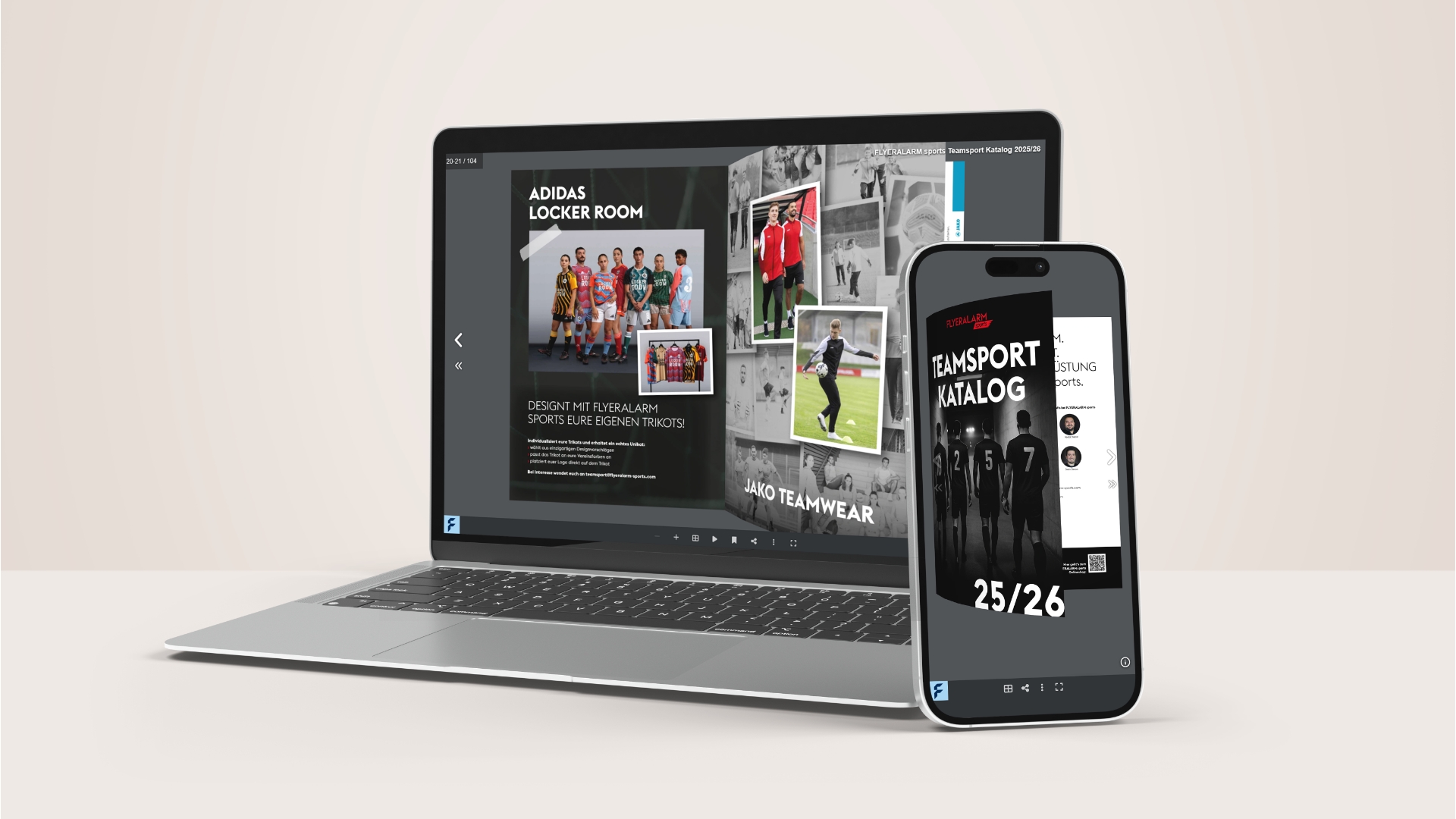 Online Blättermagazine Beispiel: responsive Darstellung