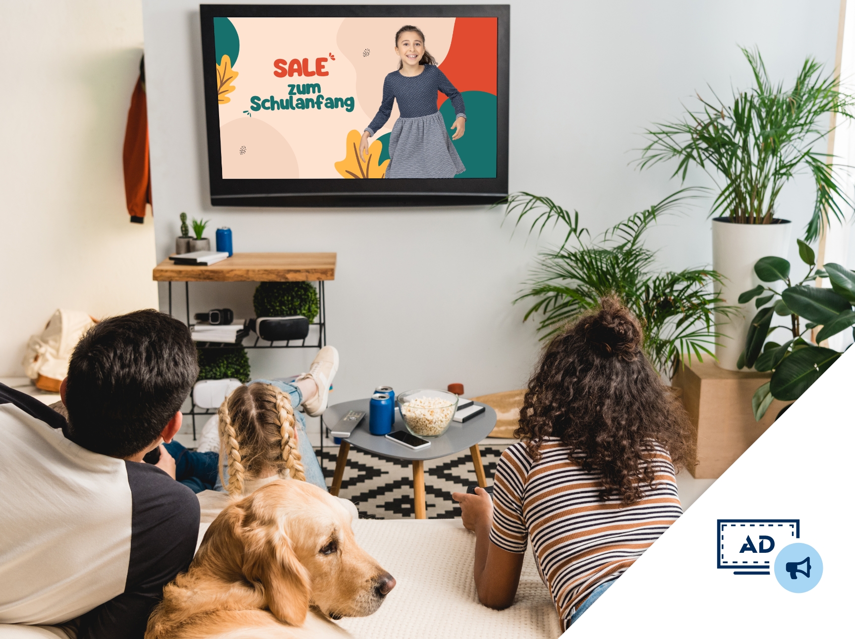 Werbung im Fernsehen bei Disney Plus schalten