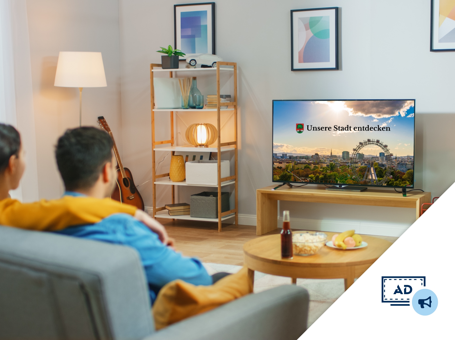 Werbung im Fernsehen bei waipu.tv schalten