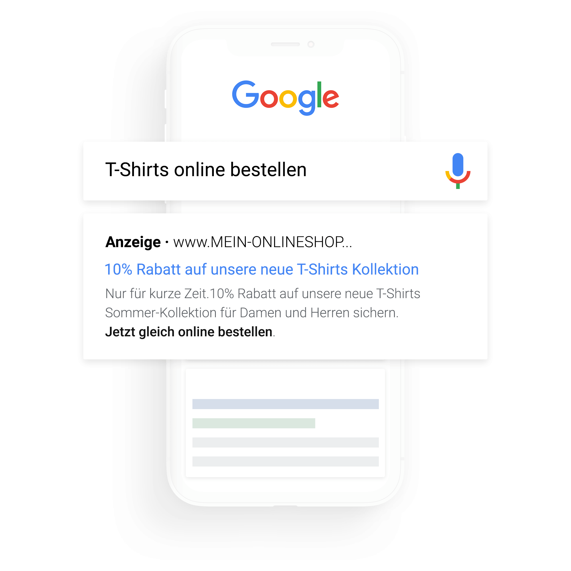 Google Search Ads Beispiel