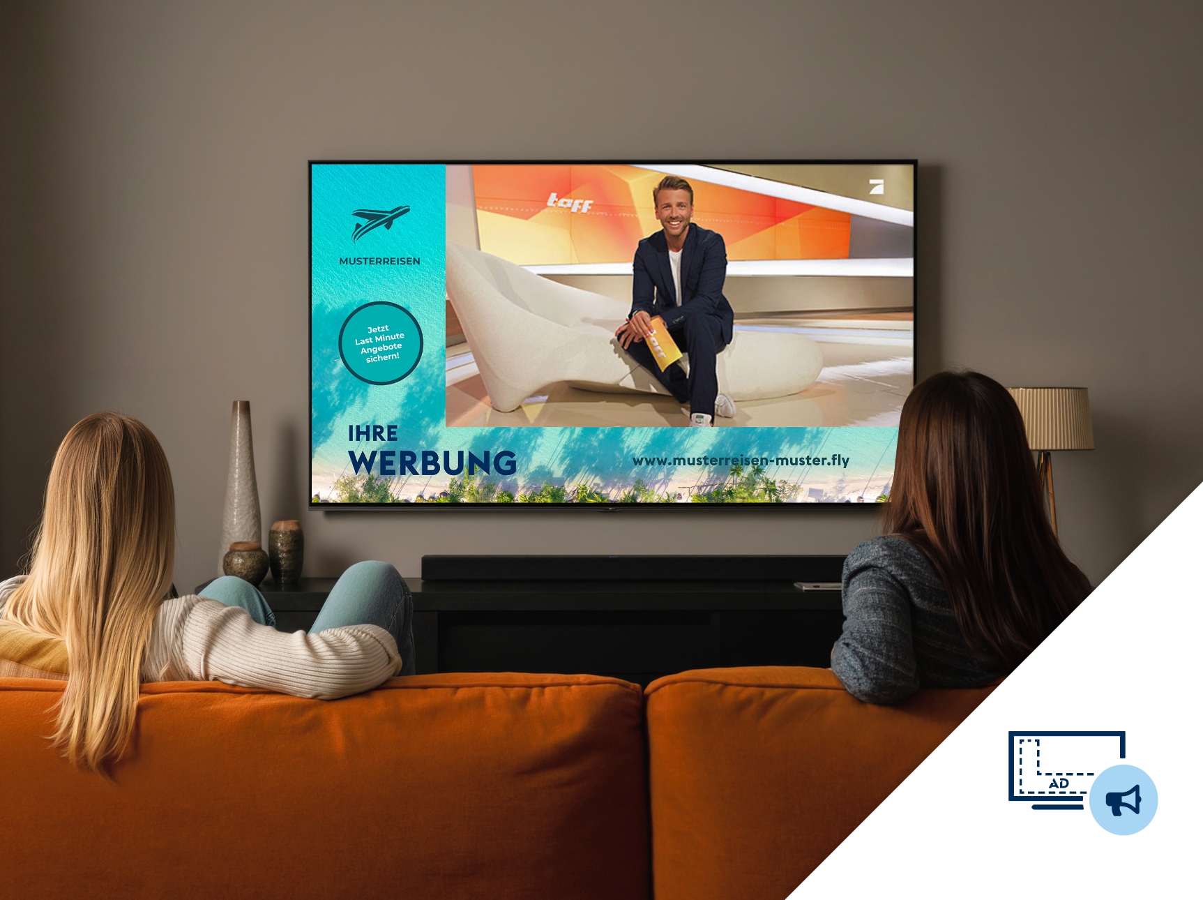 Werbung im Fernsehen via Addressable TV Ads (ProSiebenSat.1 Gruppe) schalten