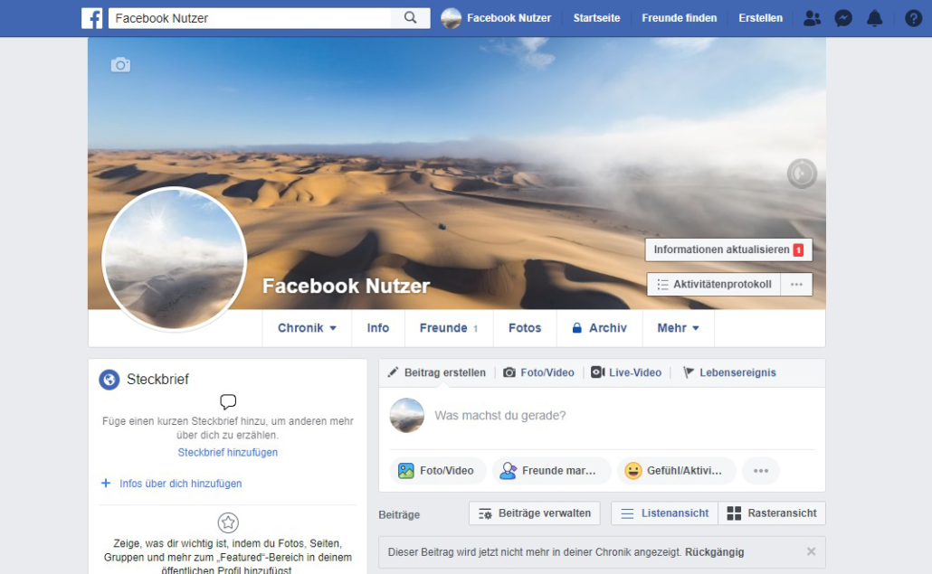 Zuschneiden ohne facebook profilbild neues Facebook Profilbilder