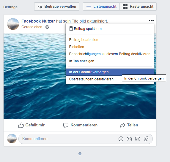 Aktuelle Bildgrossen Fur Das Facebook Titelbild Profilbild