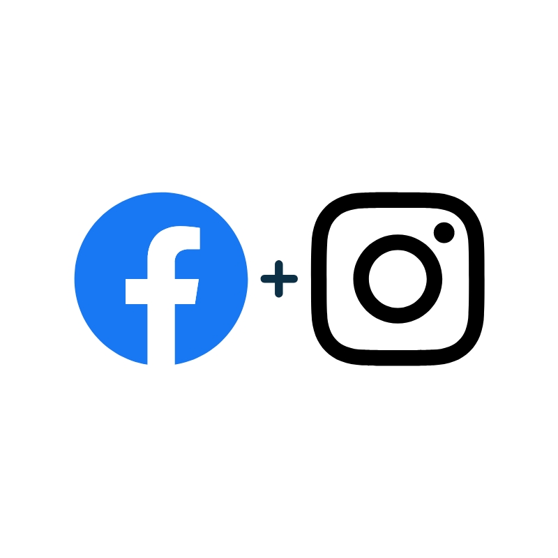 Facebook und Instagram Produktbild