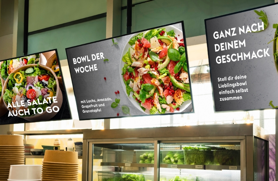 Digital Signage in der Gastronomie