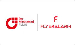 FLYERALARM - BVMW Partner Logo