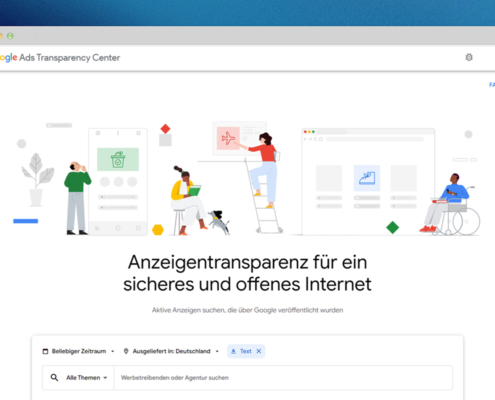Google Ads Transparenz Center