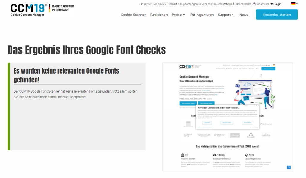 Google Fonts Checker