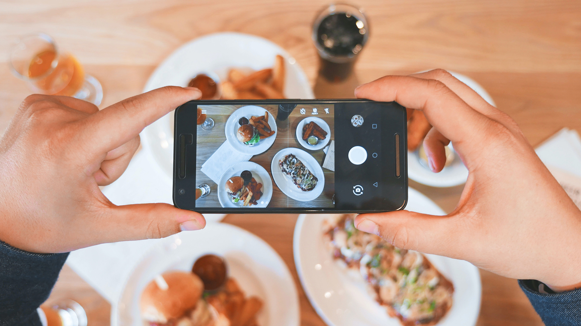 Instagram App auf Android - Aufnahme mit der integrierten Kamera