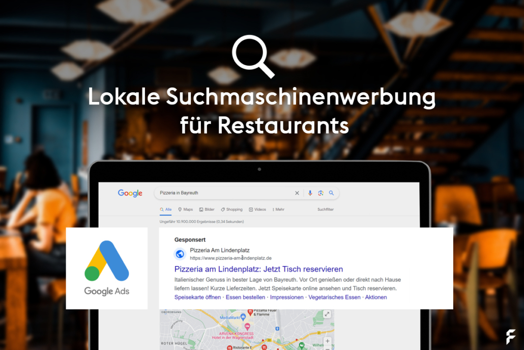 Lokale Suchmaschinenwerbung für Restaurants