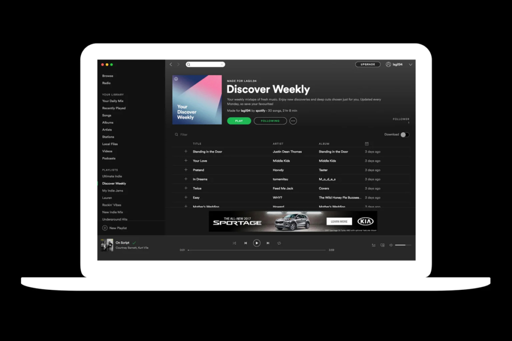 Spotify Ads Display Leaderboard